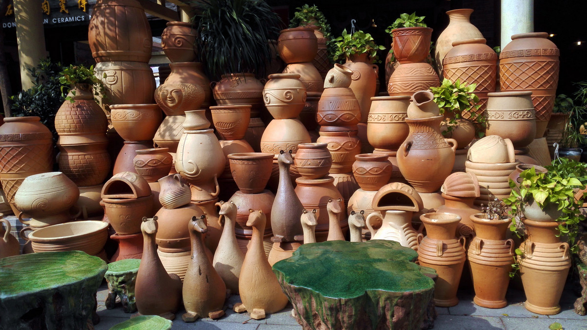 佛山石湾公仔街手机片