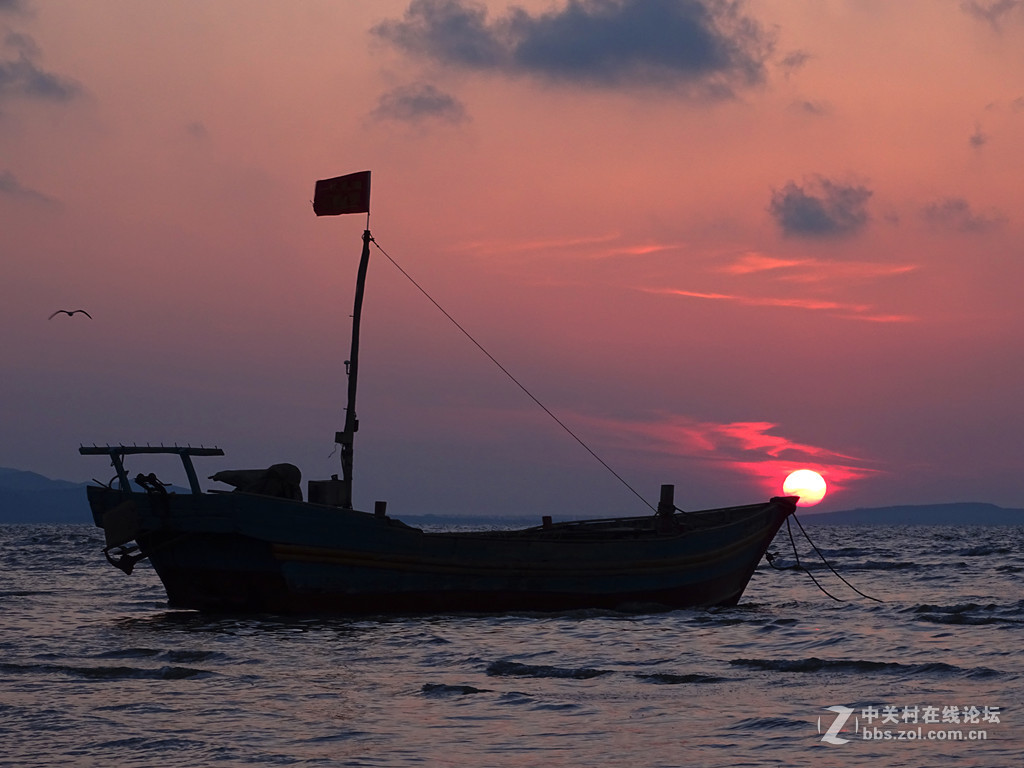 4月18日夏家河子黄昏美景