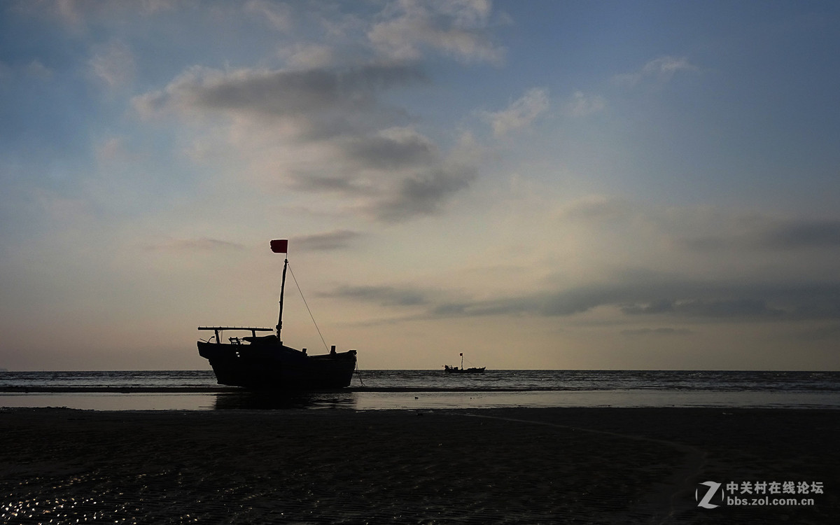 4月18日夏家河子黄昏美景