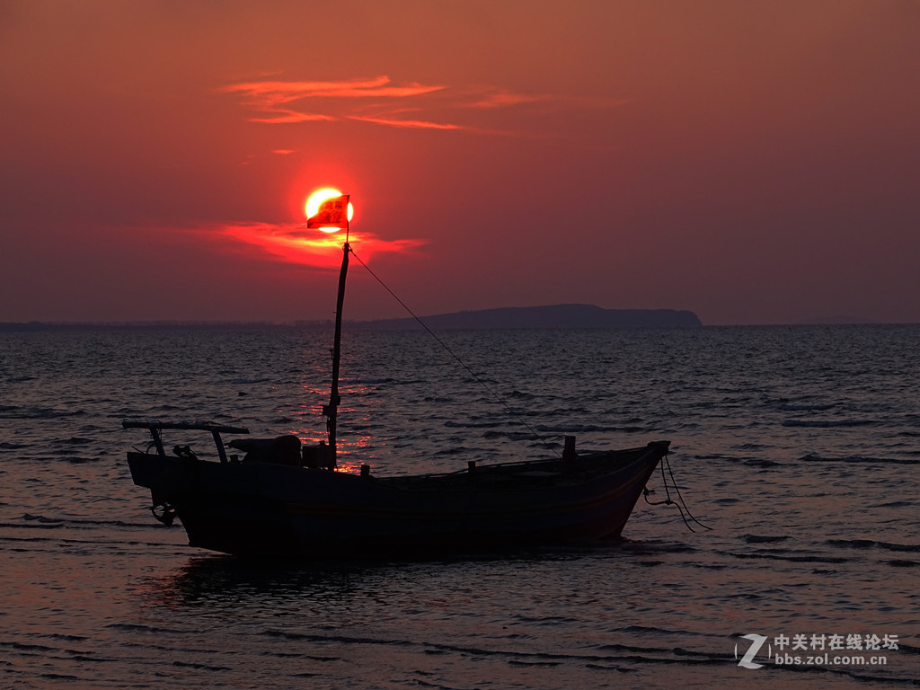 4月18日夏家河子黄昏美景