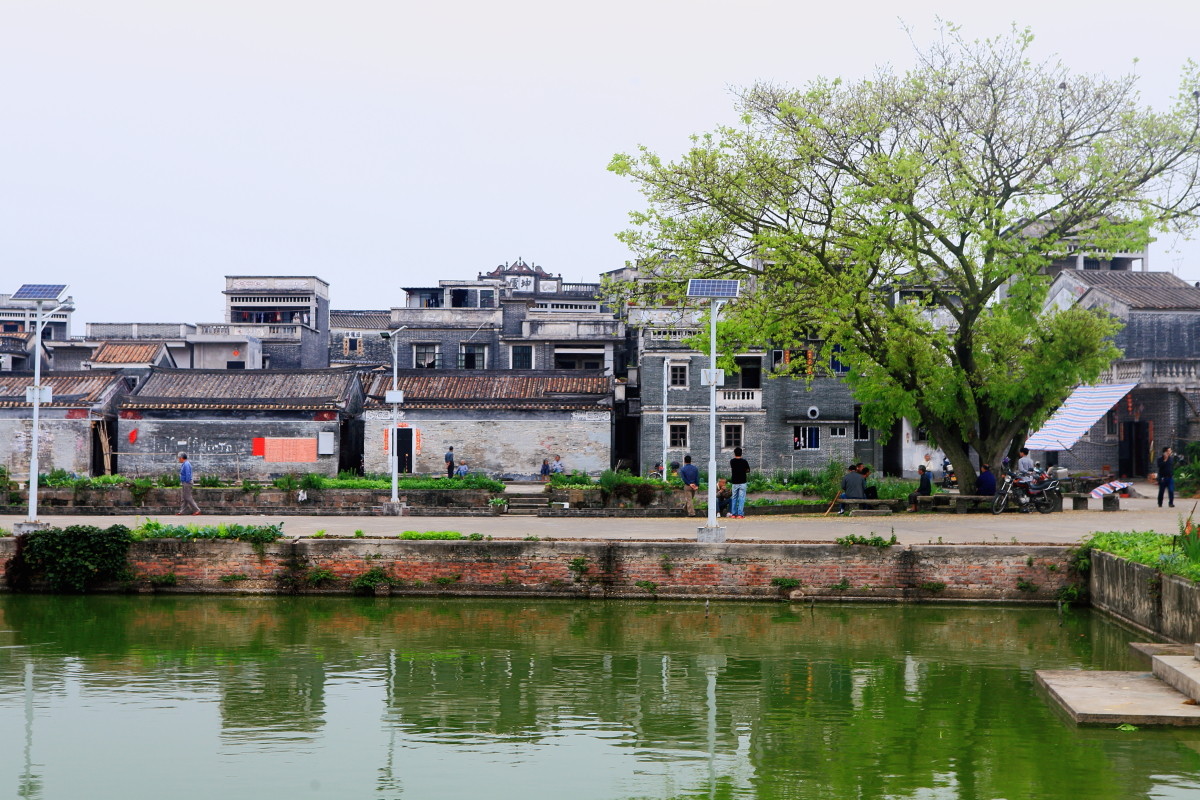 广东自驾游十一三门里访四百多年历史的迎龙楼