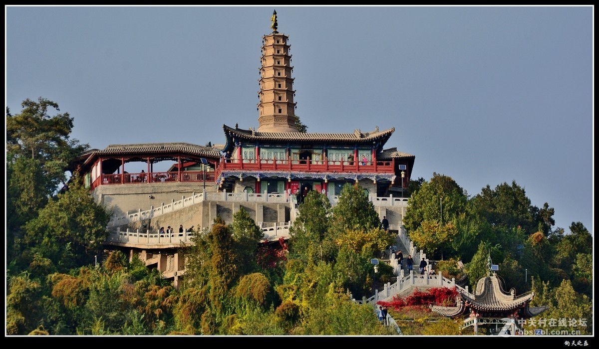 白塔山公园兰州