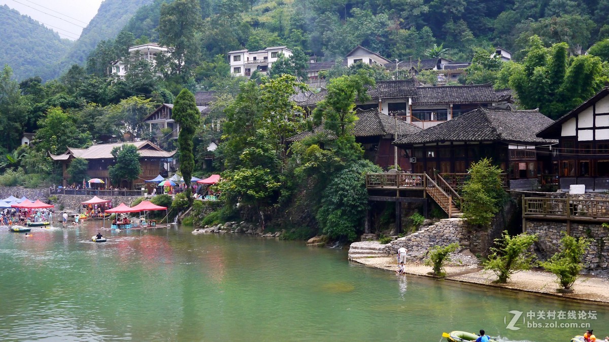 又是南江消暑时