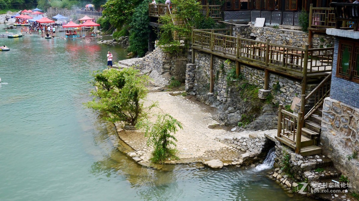 又是南江消暑时