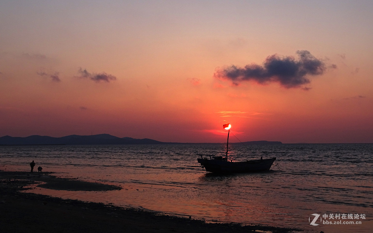 4月18日夏家河子黄昏美景