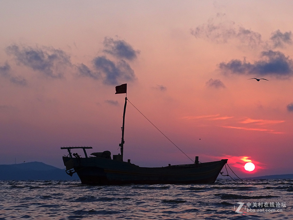 4月18日夏家河子黄昏美景