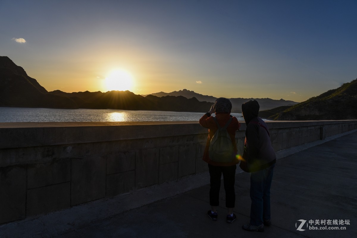 易水湖摄游2--日落易水湖