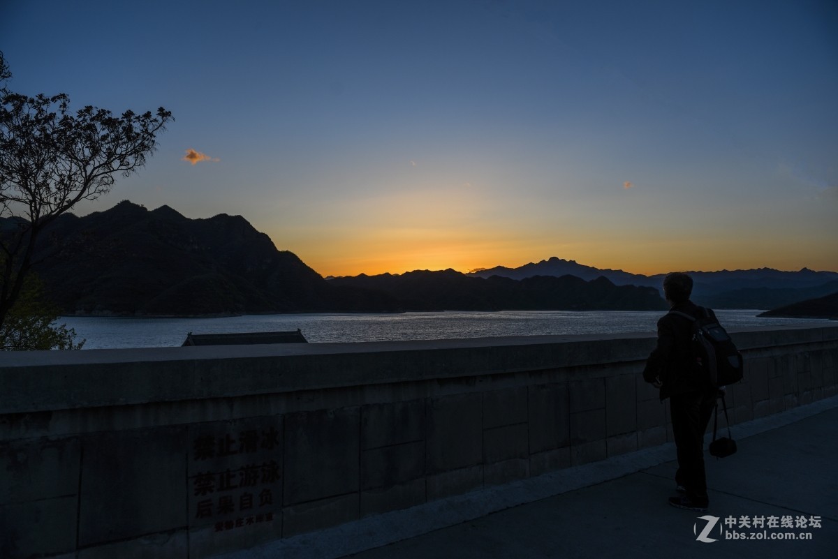 易水湖摄游2--日落易水湖