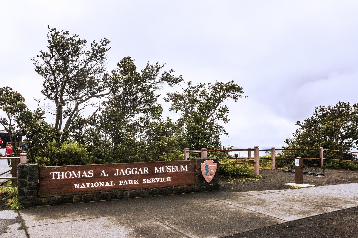 走马看花，阿美利加（031）：夏威夷州 · 火山岛 · 远眺基拉韦厄火山口