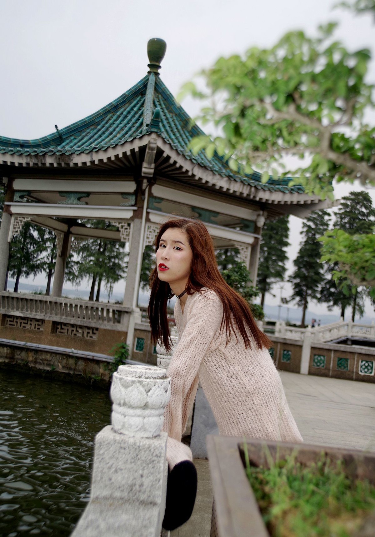环境人像外拍---东湖梨园的桔子美女!-中关村在线摄影论坛
