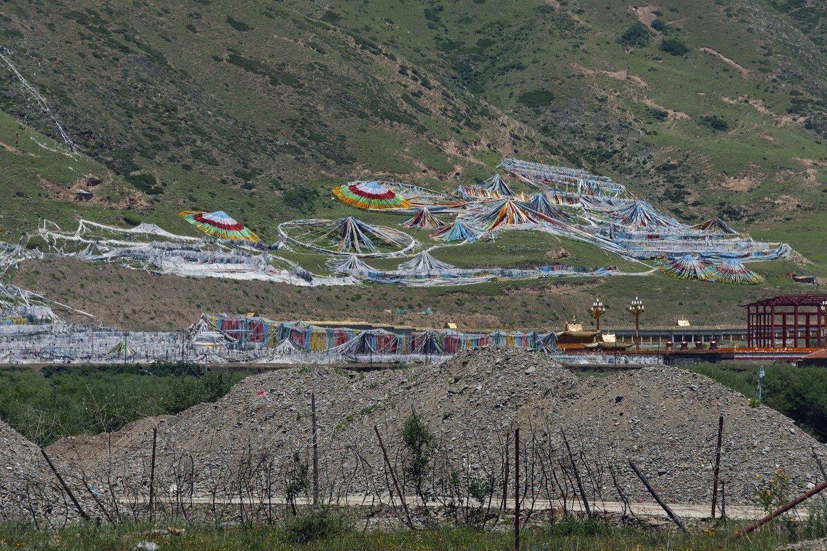 2017.07. 川、青、甘边行 之24《路拍班玛县风光》