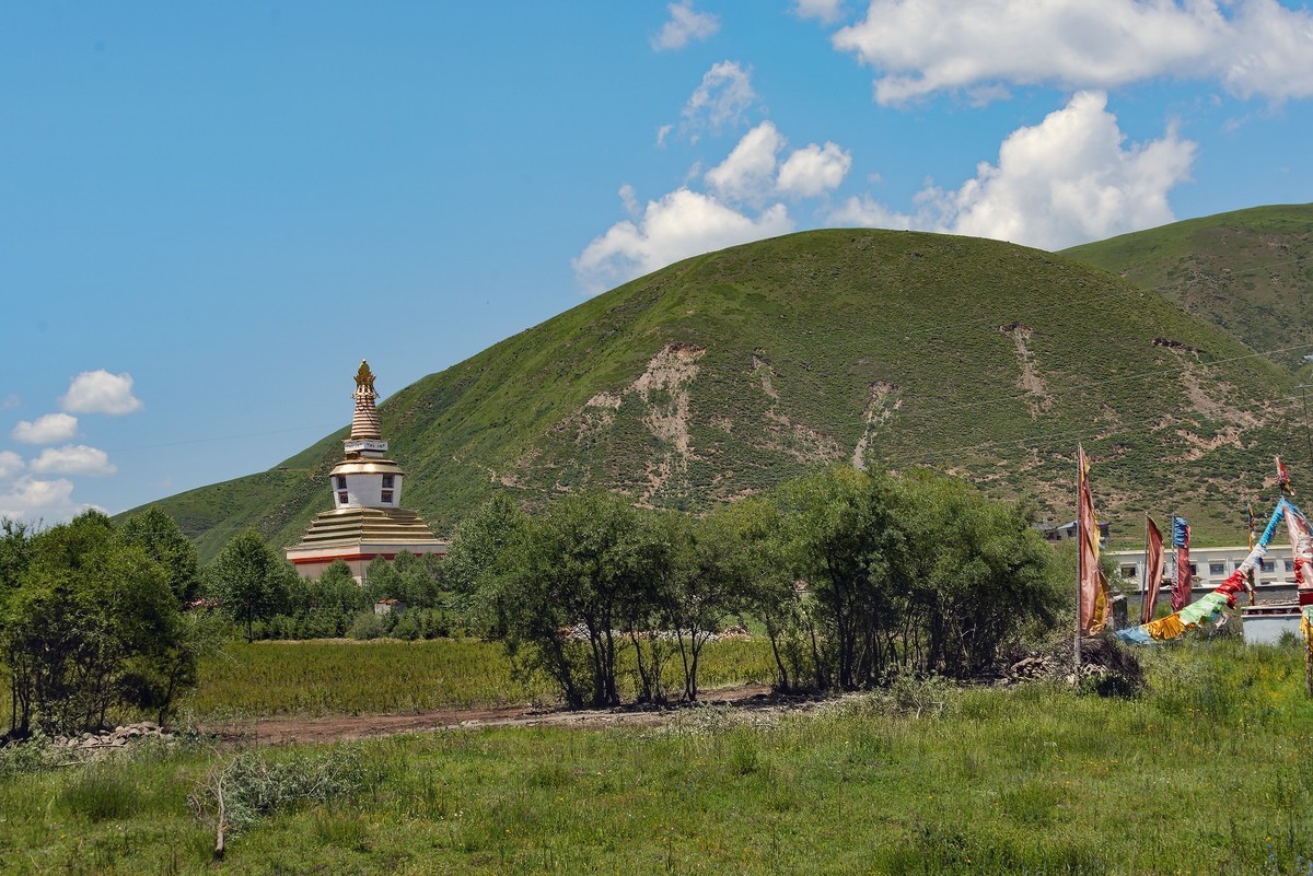 2017.07. 川、青、甘边行 之24《路拍班玛县风光》