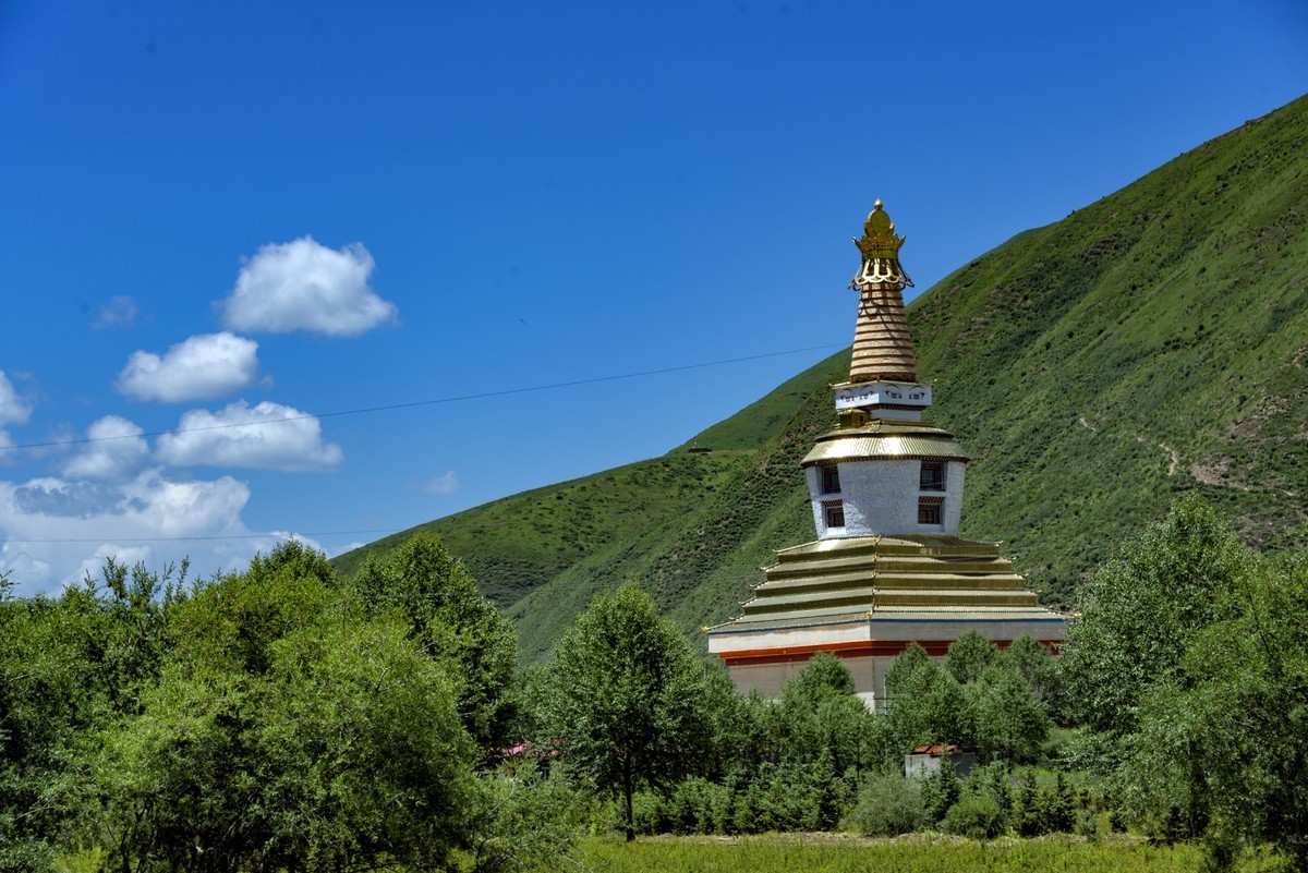 2017.07. 川、青、甘边行 之24《路拍班玛县风光》