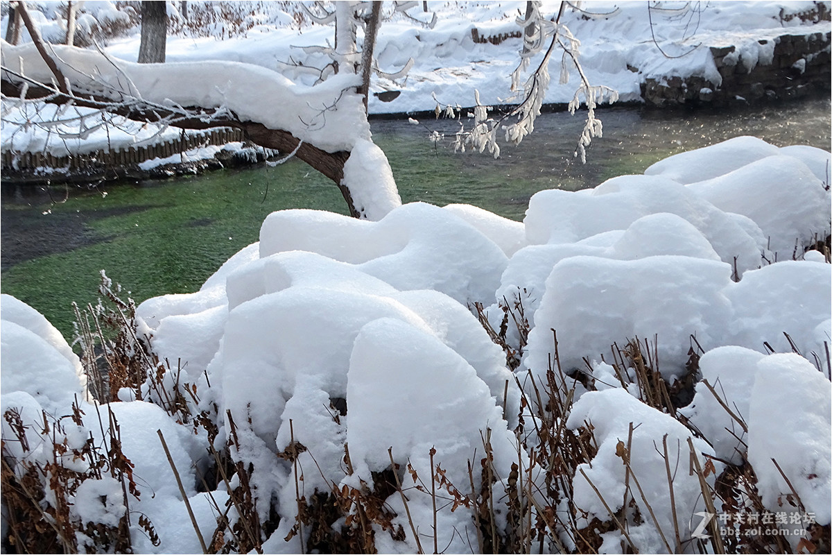 【暴雪后的乌鲁木齐“水磨沟”】