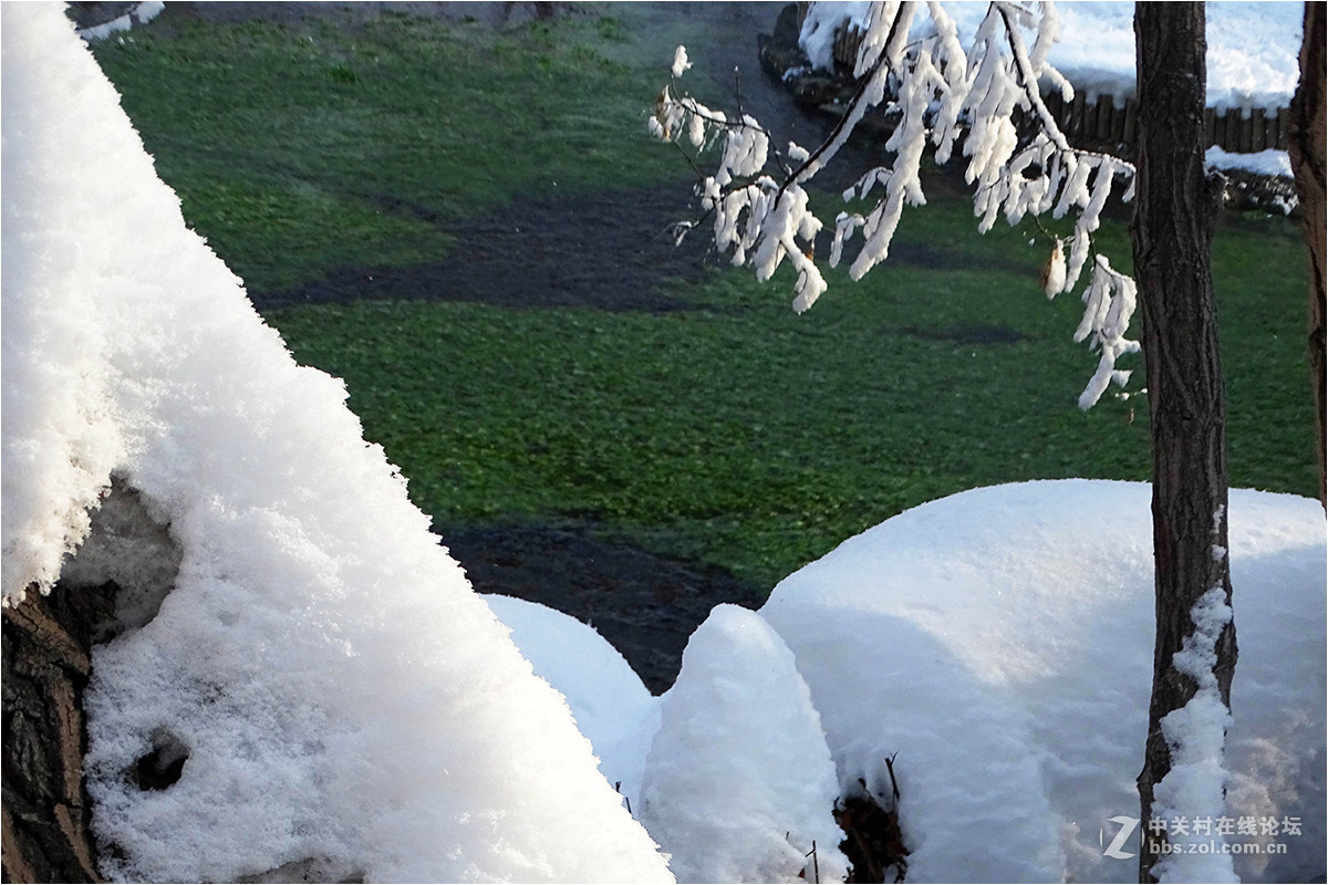 【暴雪后的乌鲁木齐“水磨沟”】