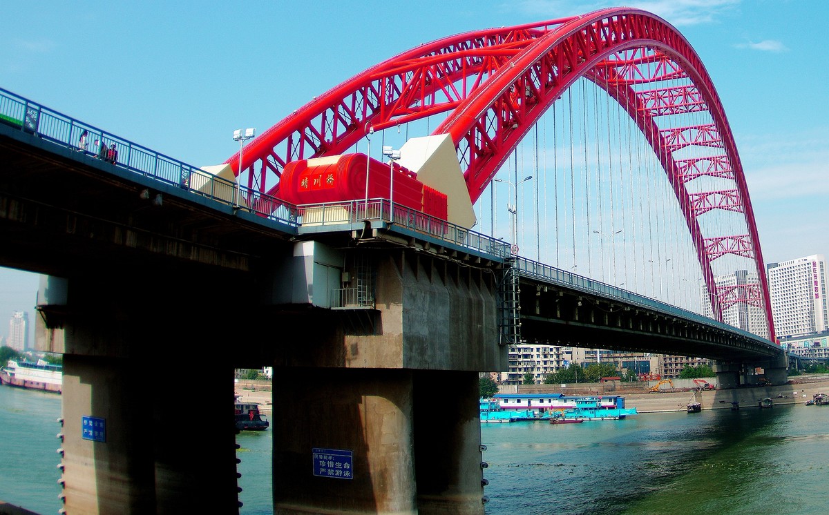 晴川大桥图片
