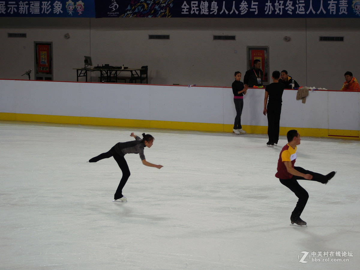 冬运会之四：花样滑冰练习