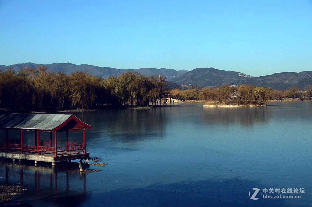 颐和园昆明湖-----南湖风景片
