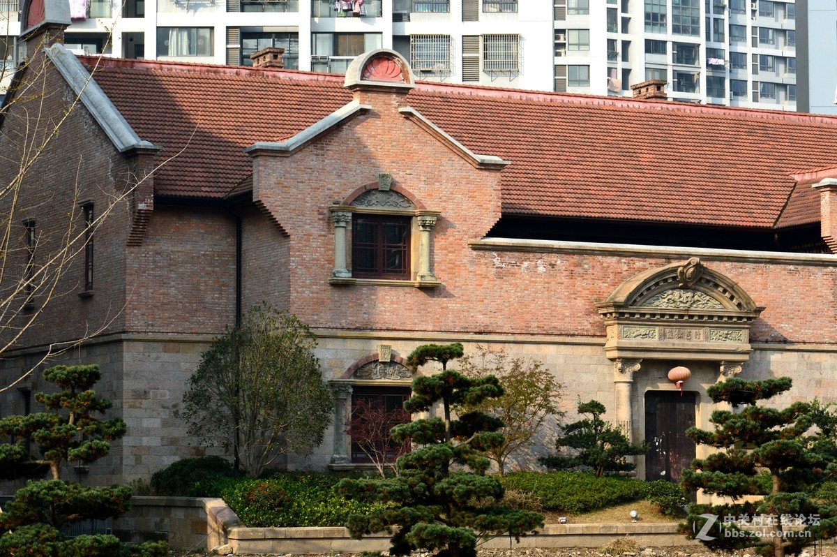 实拍组图建设中的上海市嘉定新城西云楼海派商业街