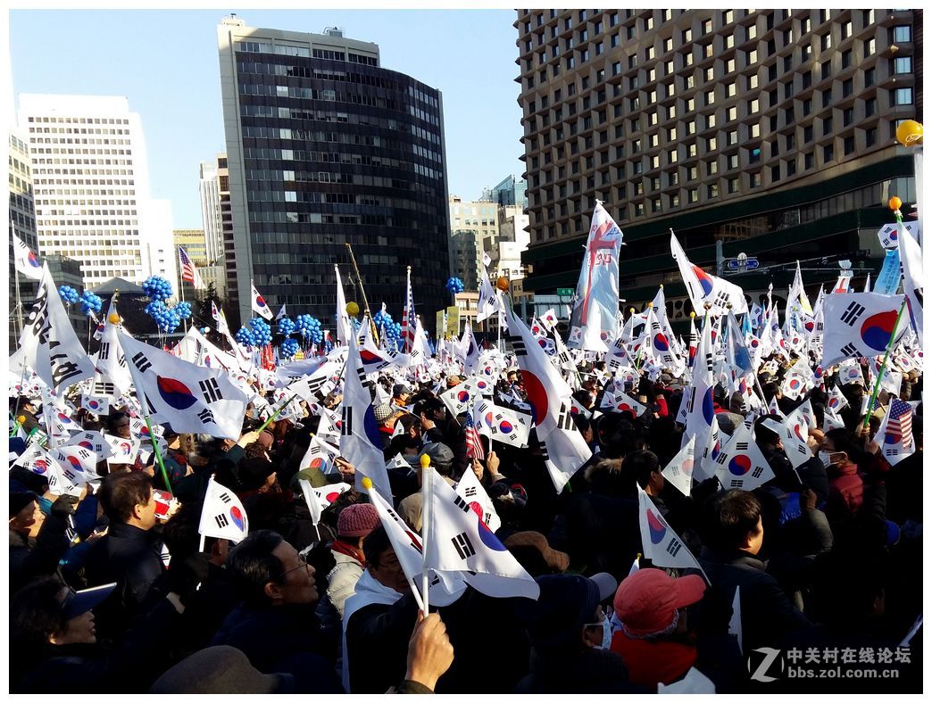 【世龙视角】我在韩国拍的弹劾朴槿惠集会