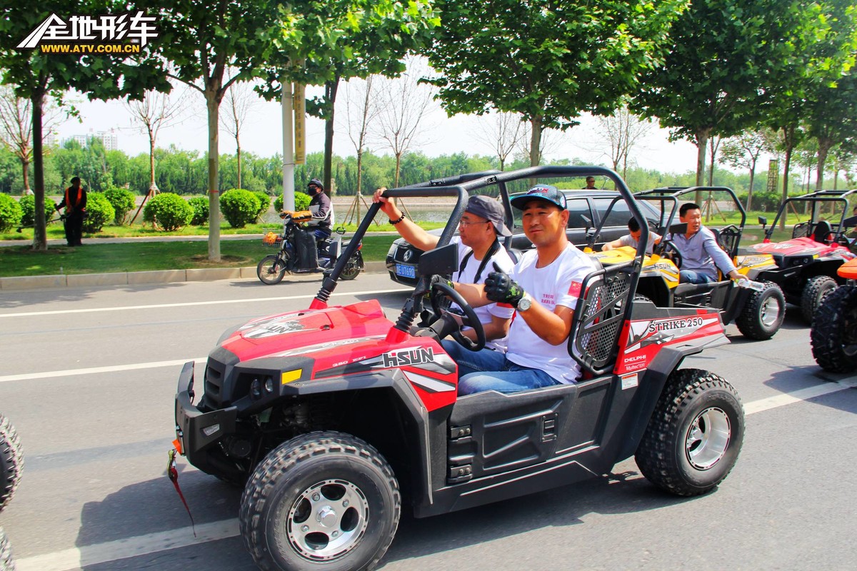 2016中国全地形车锦标赛东营站 ATV赛车手 郭威