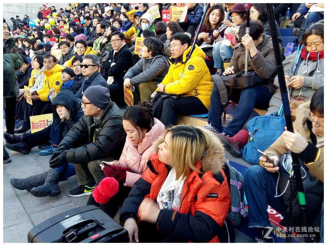 【世龙视角】我在韩国拍的弹劾朴槿惠集会