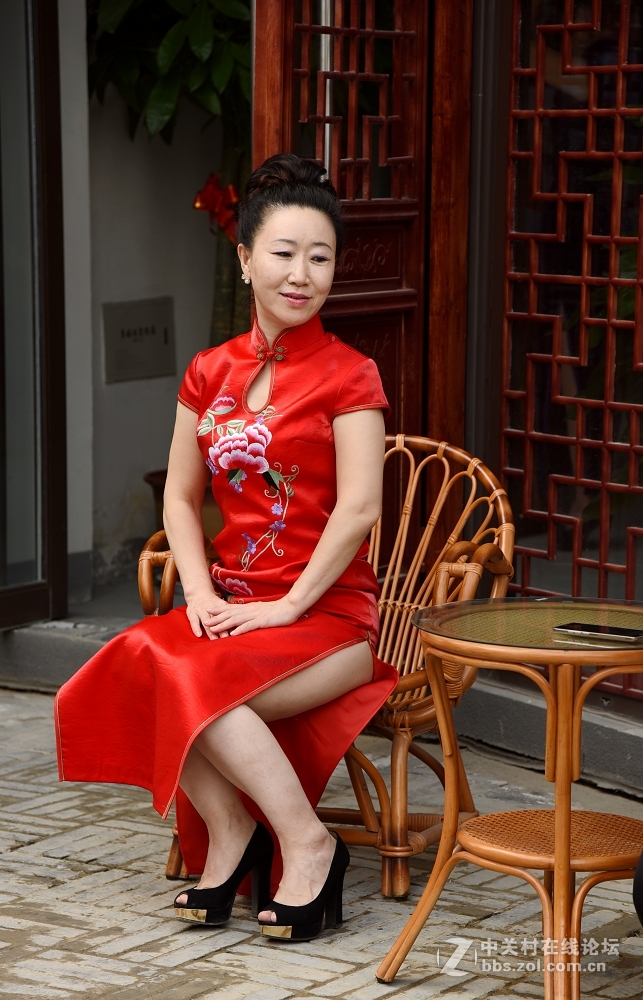 节日旗袍秀-中关村在线摄影论坛