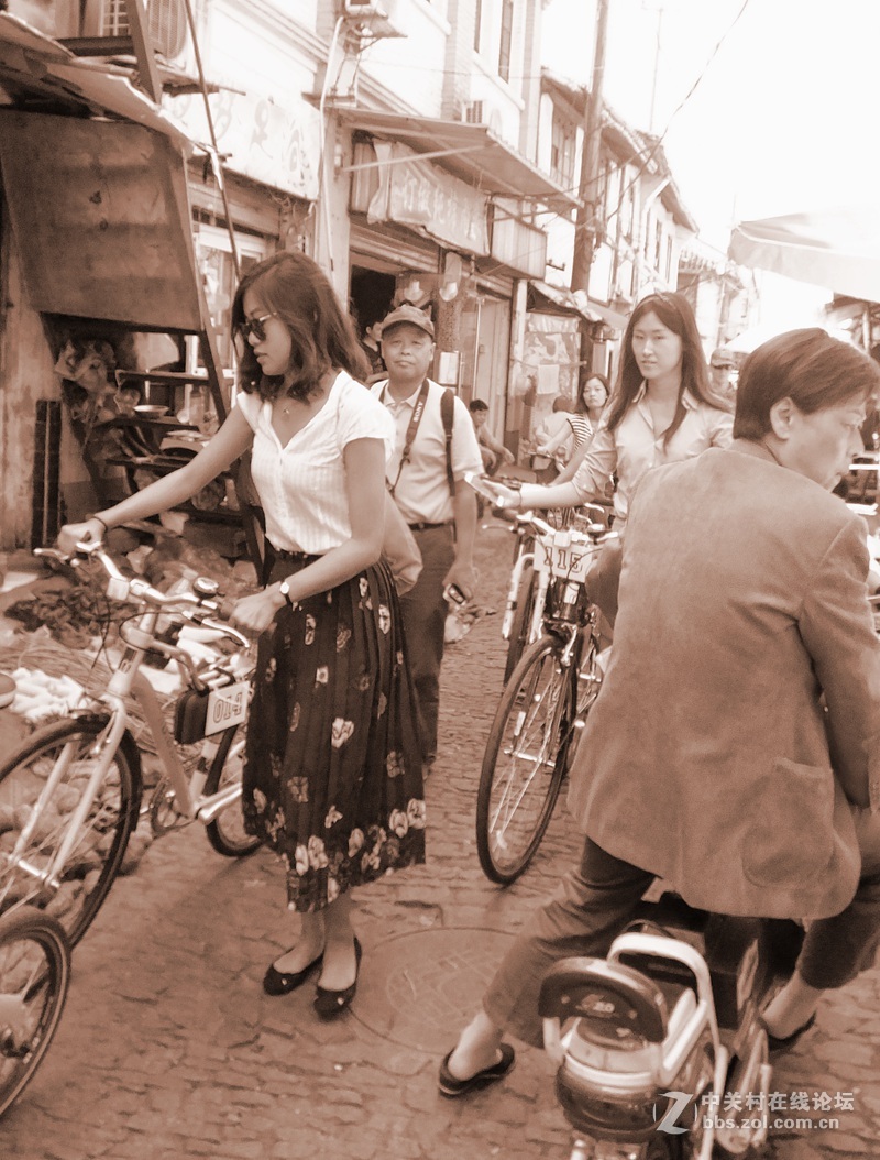 即将动迁的上海市嘉定西门老街