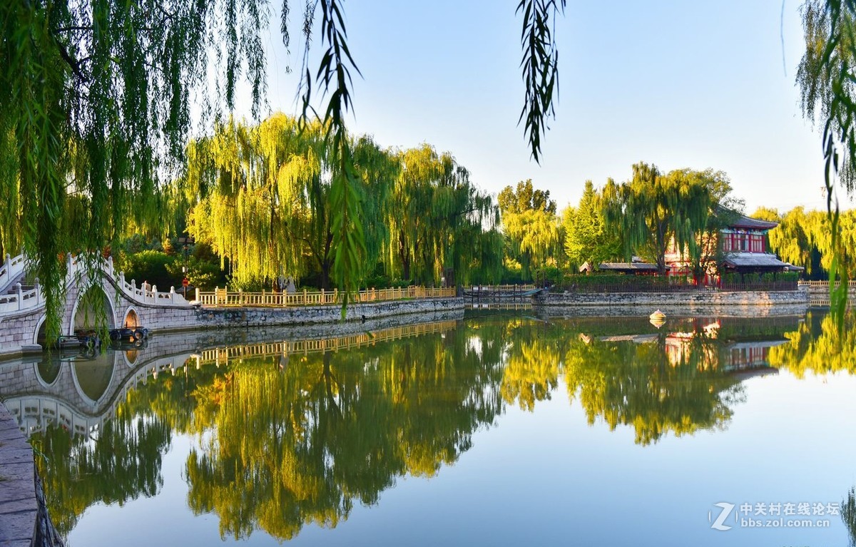 北京风景优美的兴隆公园