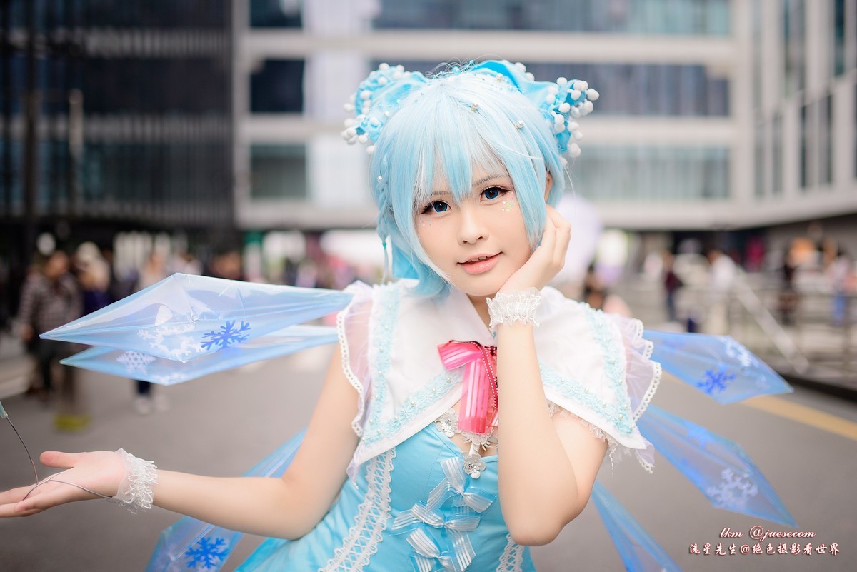 极品级的青春靓丽的可爱少女（广州萤火虫动漫节）