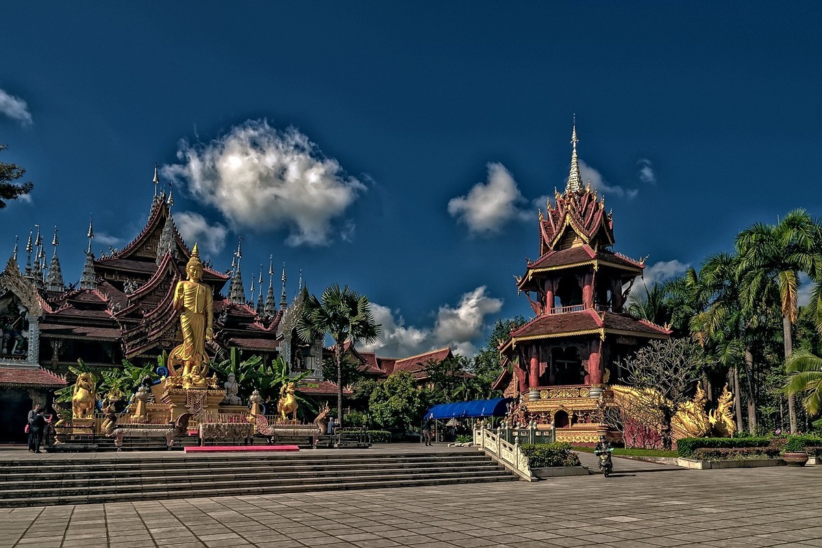 云南景洪西双版纳总佛寺