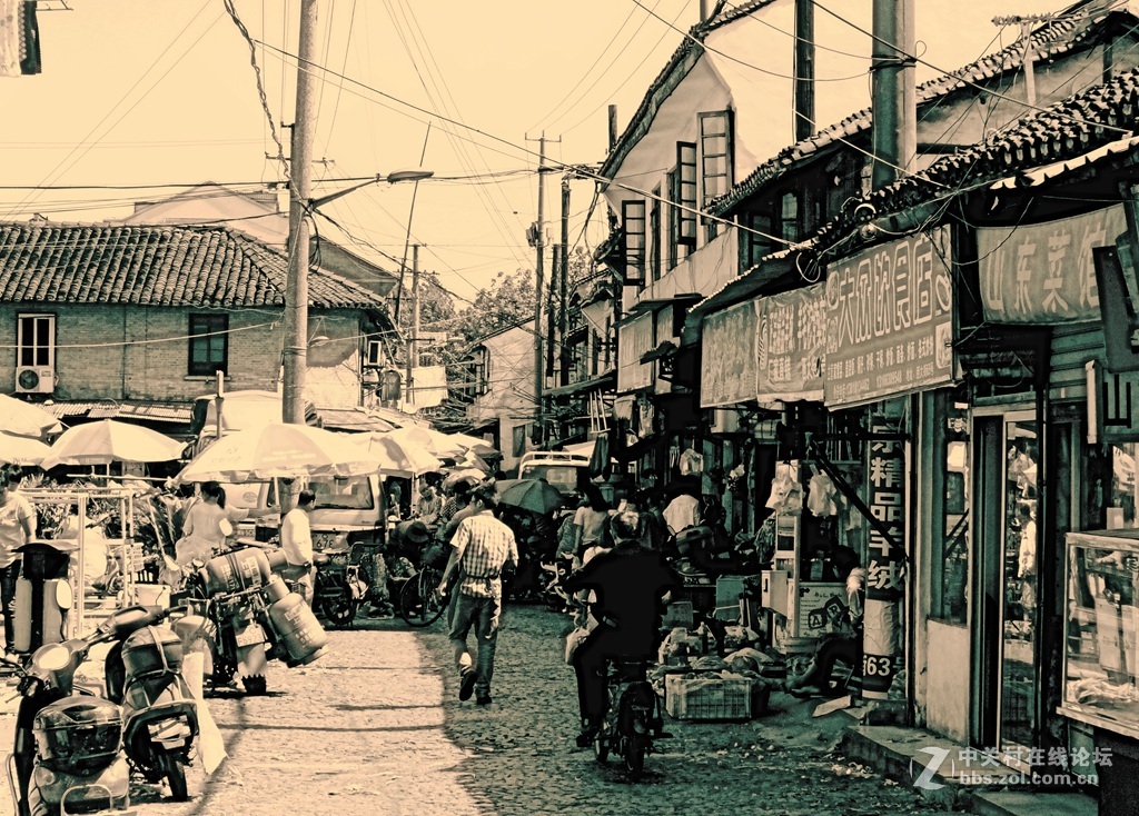 即将动迁的上海市嘉定西门老街