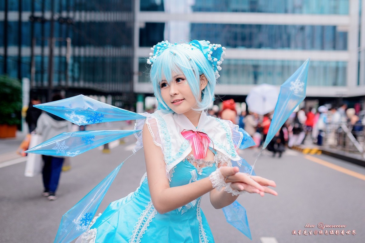 极品级的青春靓丽的可爱少女（广州萤火虫动漫节）