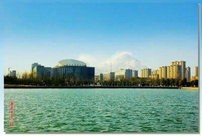 佳能月赛行走的印记沛县新城区风景