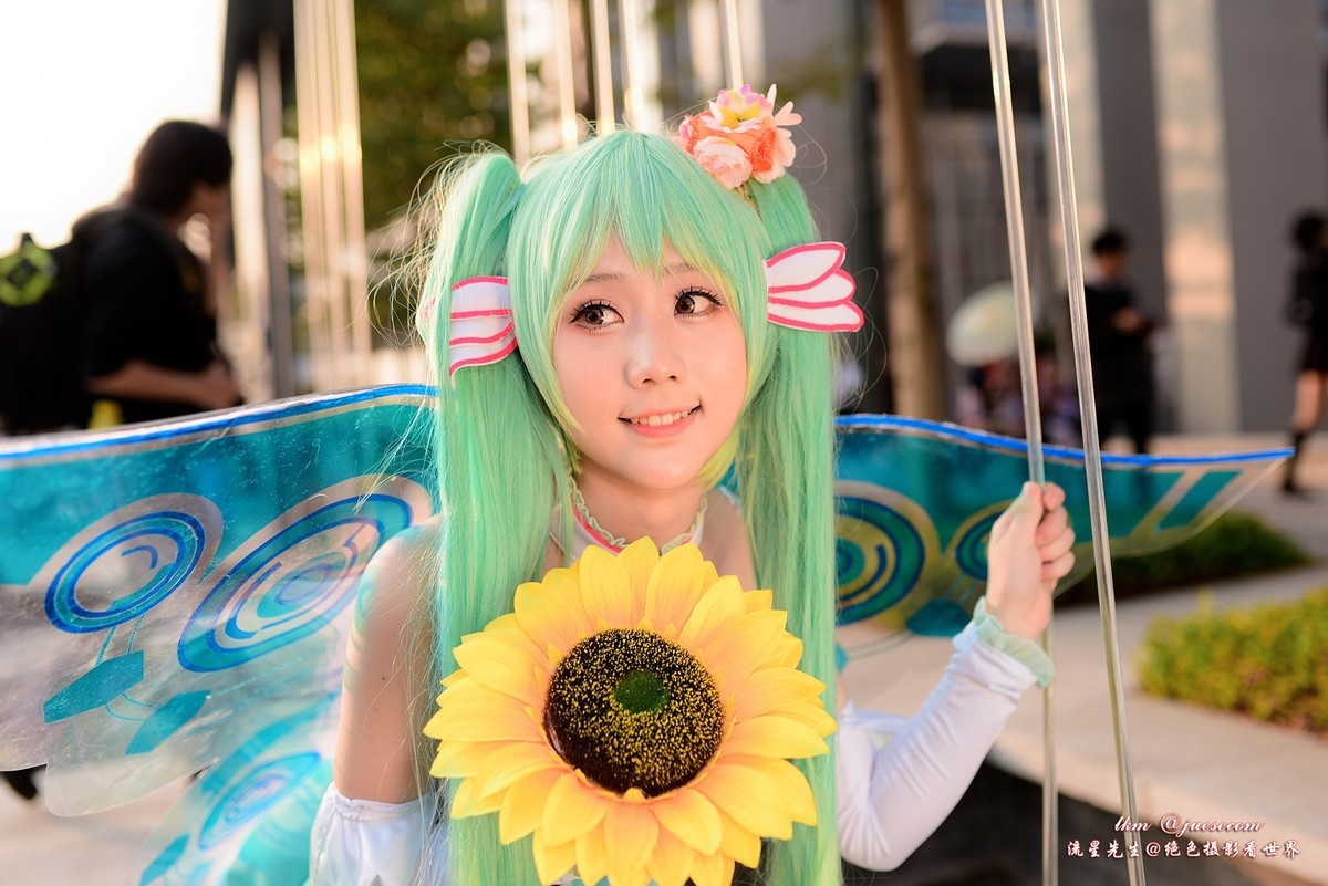 极品级的青春靓丽的可爱少女（广州萤火虫动漫节）