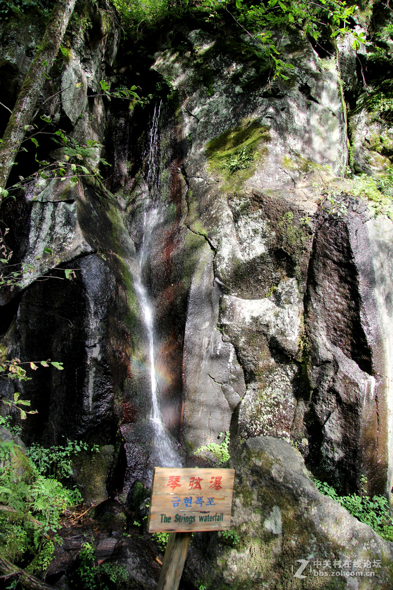 长白山（南坡）游拍——望天鹅景区之飞流瀑布