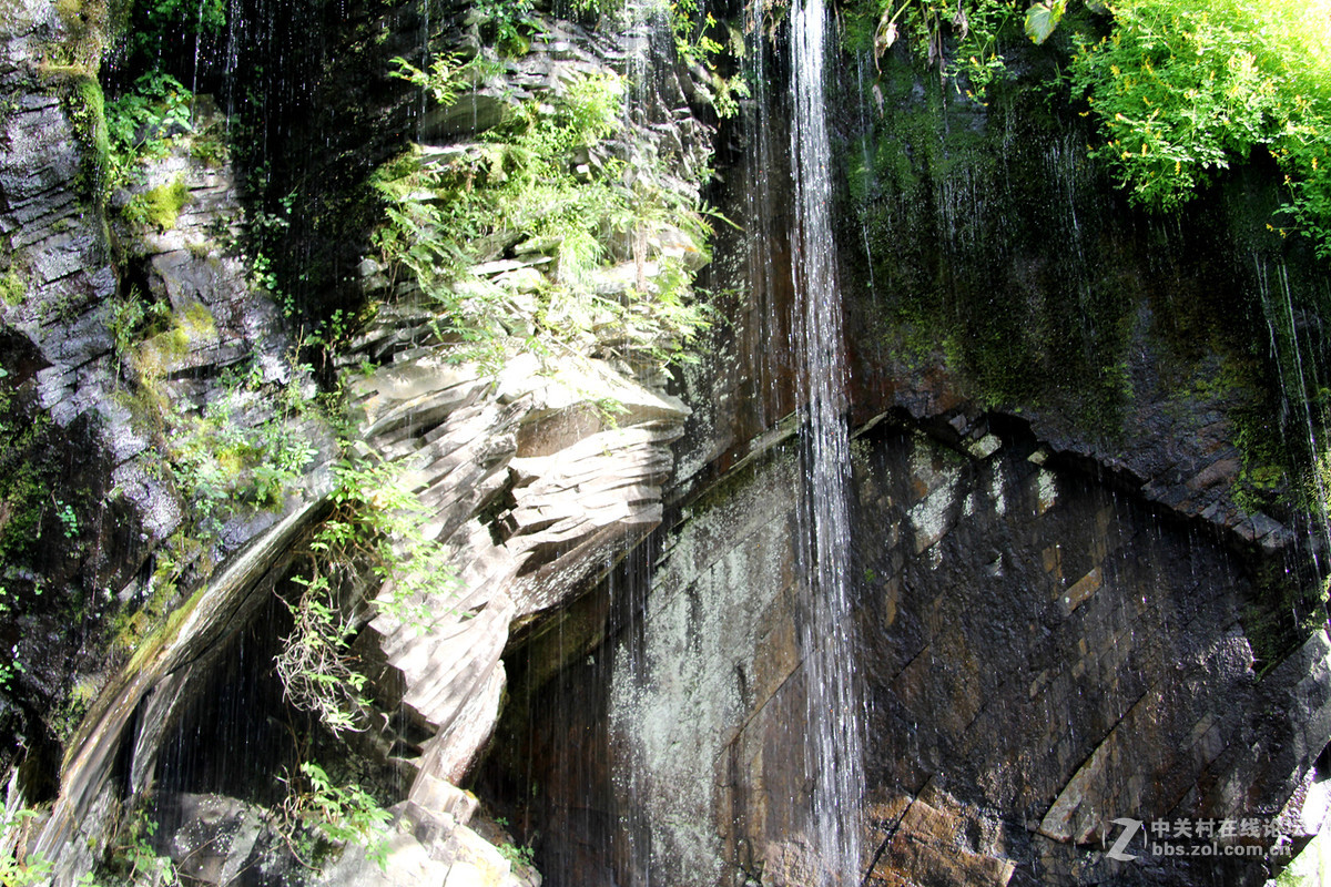 长白山（南坡）游拍——望天鹅景区之飞流瀑布