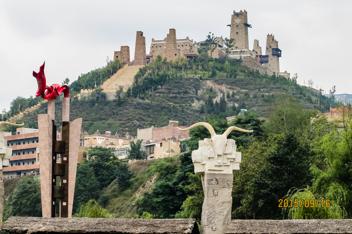 中国古羌城四川省阿坝藏族羌族自治州茂县凤仪镇