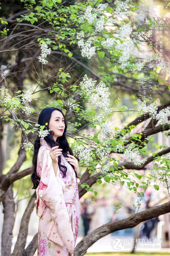 【花哥映像】沐浴在春光里的美女