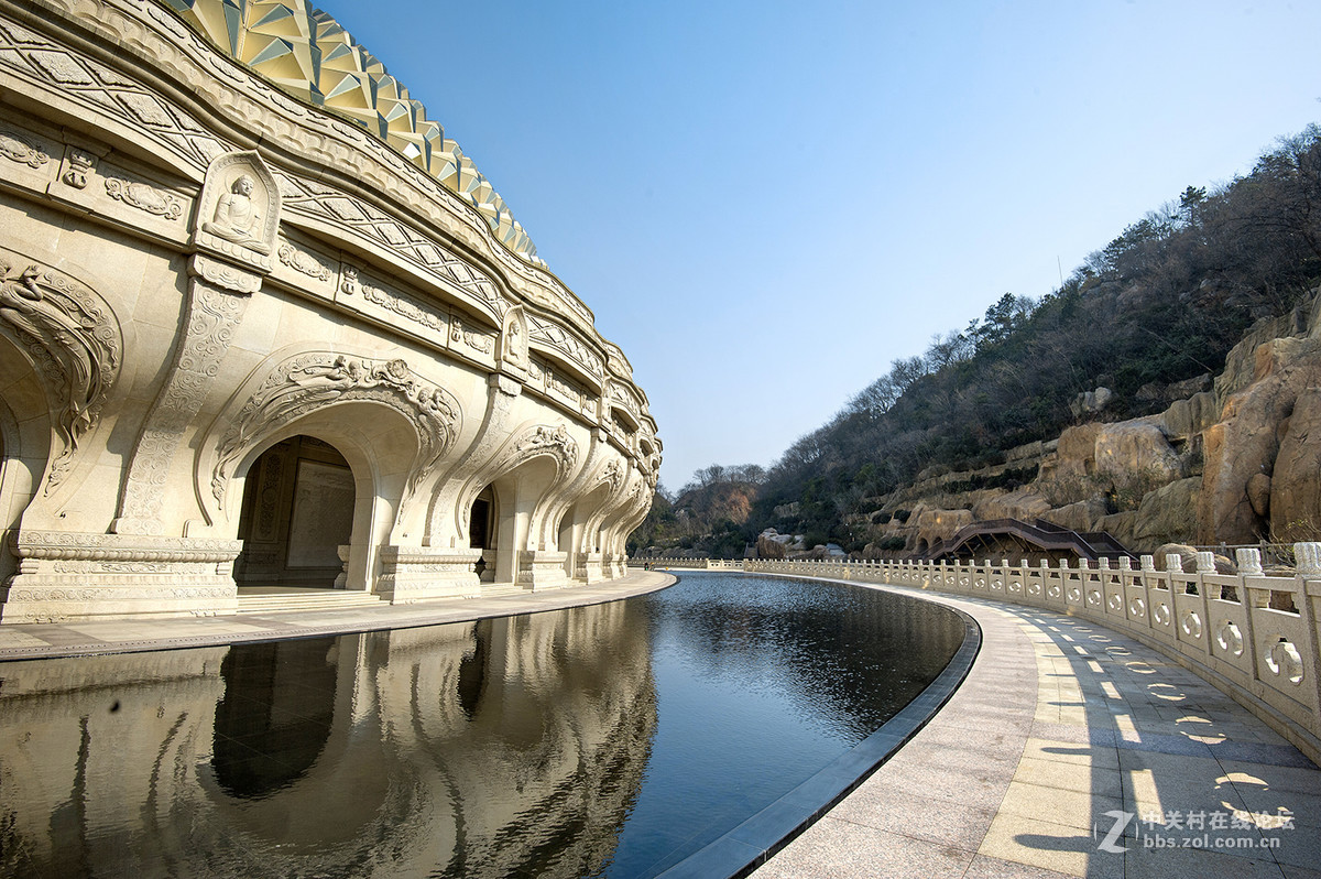 南京牛首山佛顶宫外景风光掠影