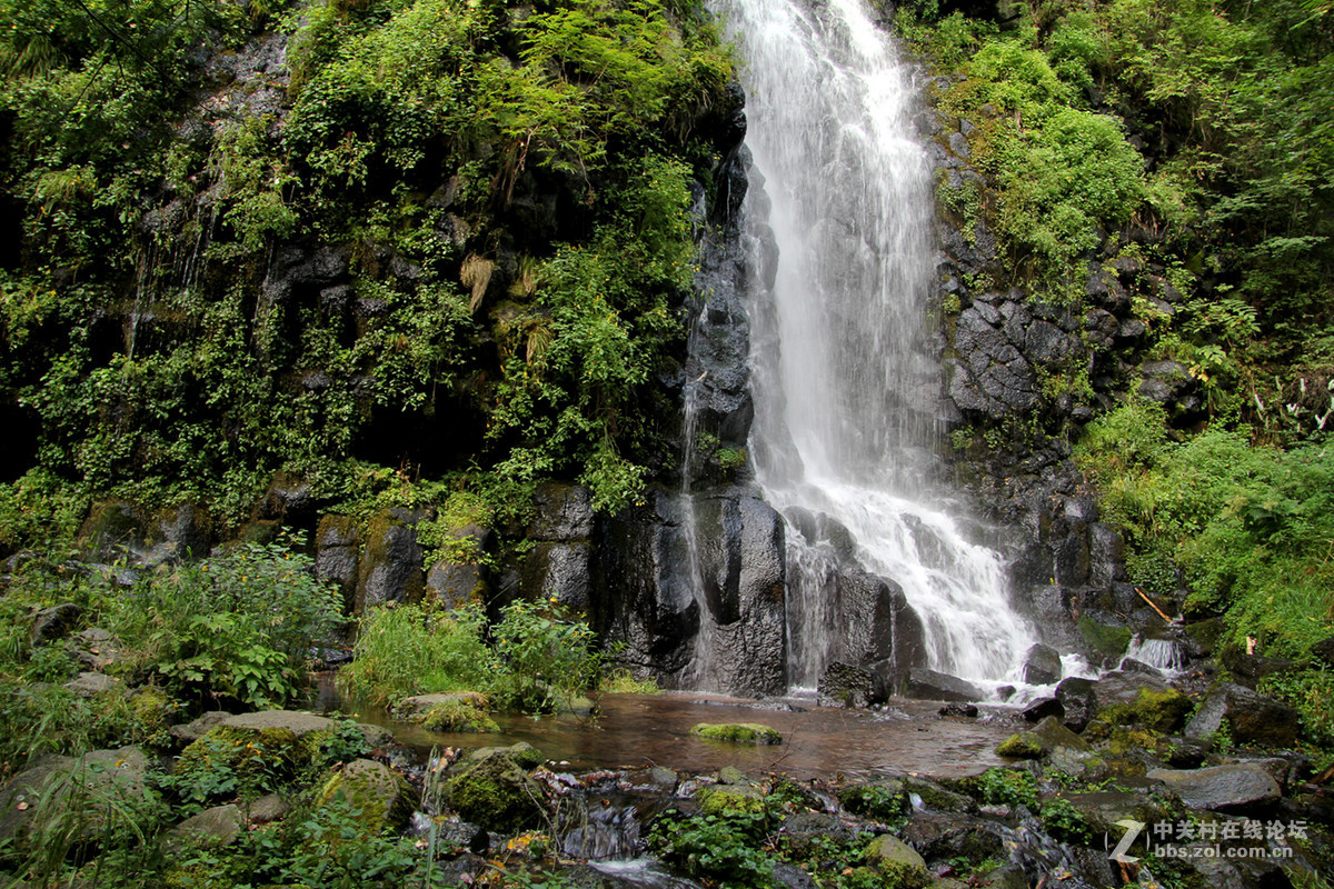 长白山（南坡）游拍——望天鹅景区之飞流瀑布