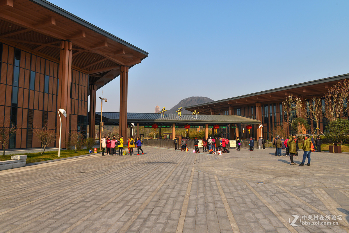 南京牛首山佛顶宫外景风光掠影