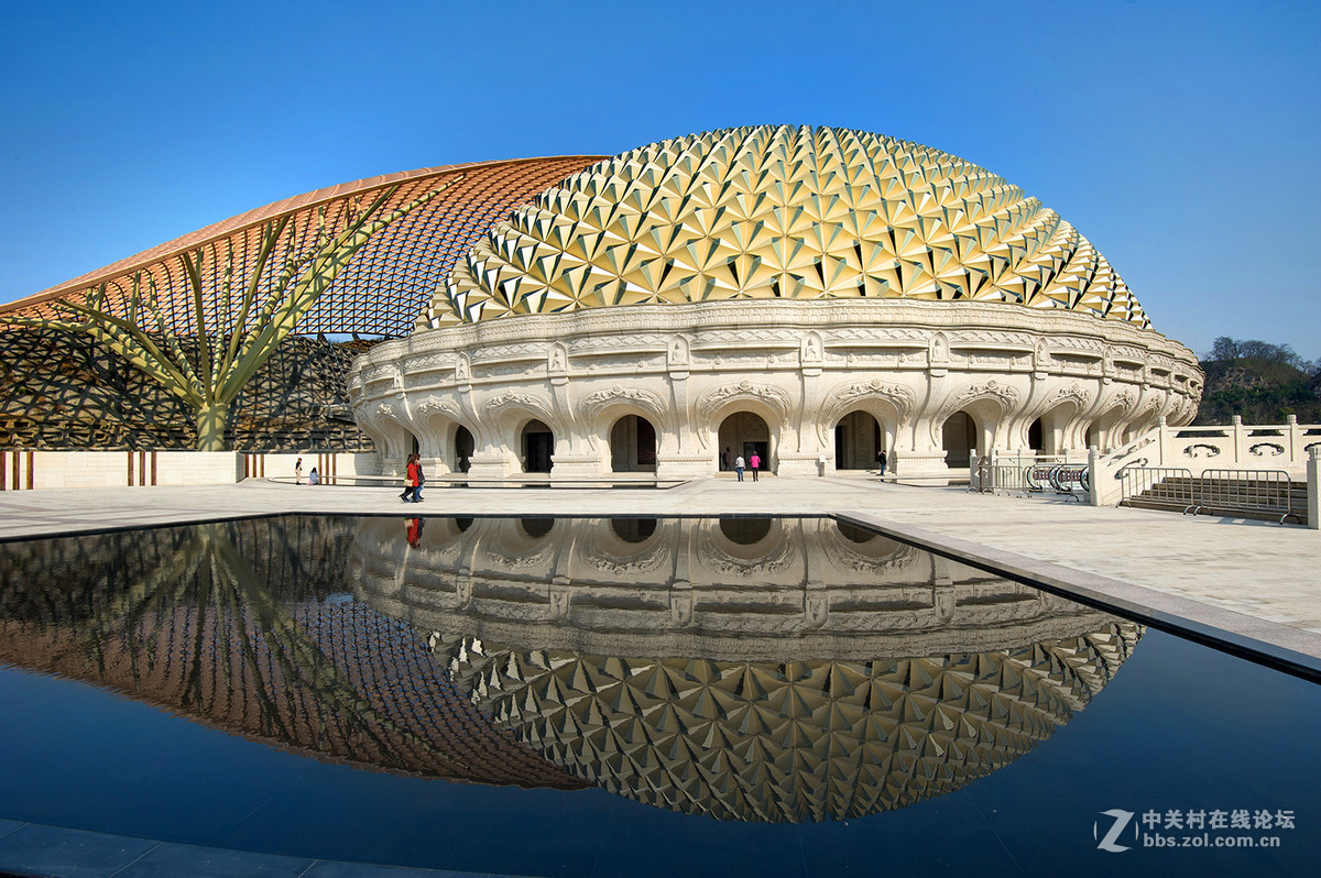 南京牛首山佛顶宫外景风光掠影