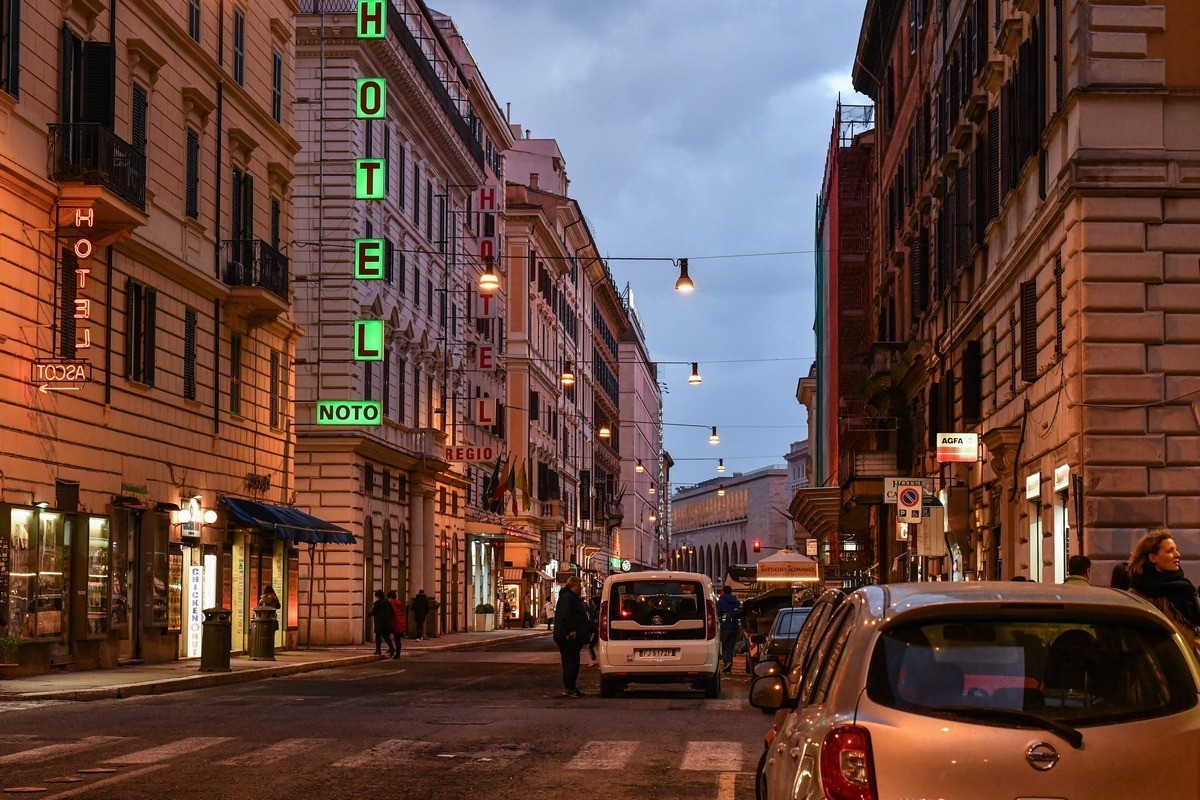 佛罗伦萨街景意大利