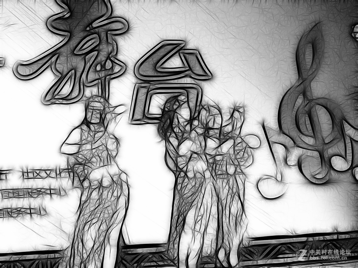 线之绘  舞台魁影