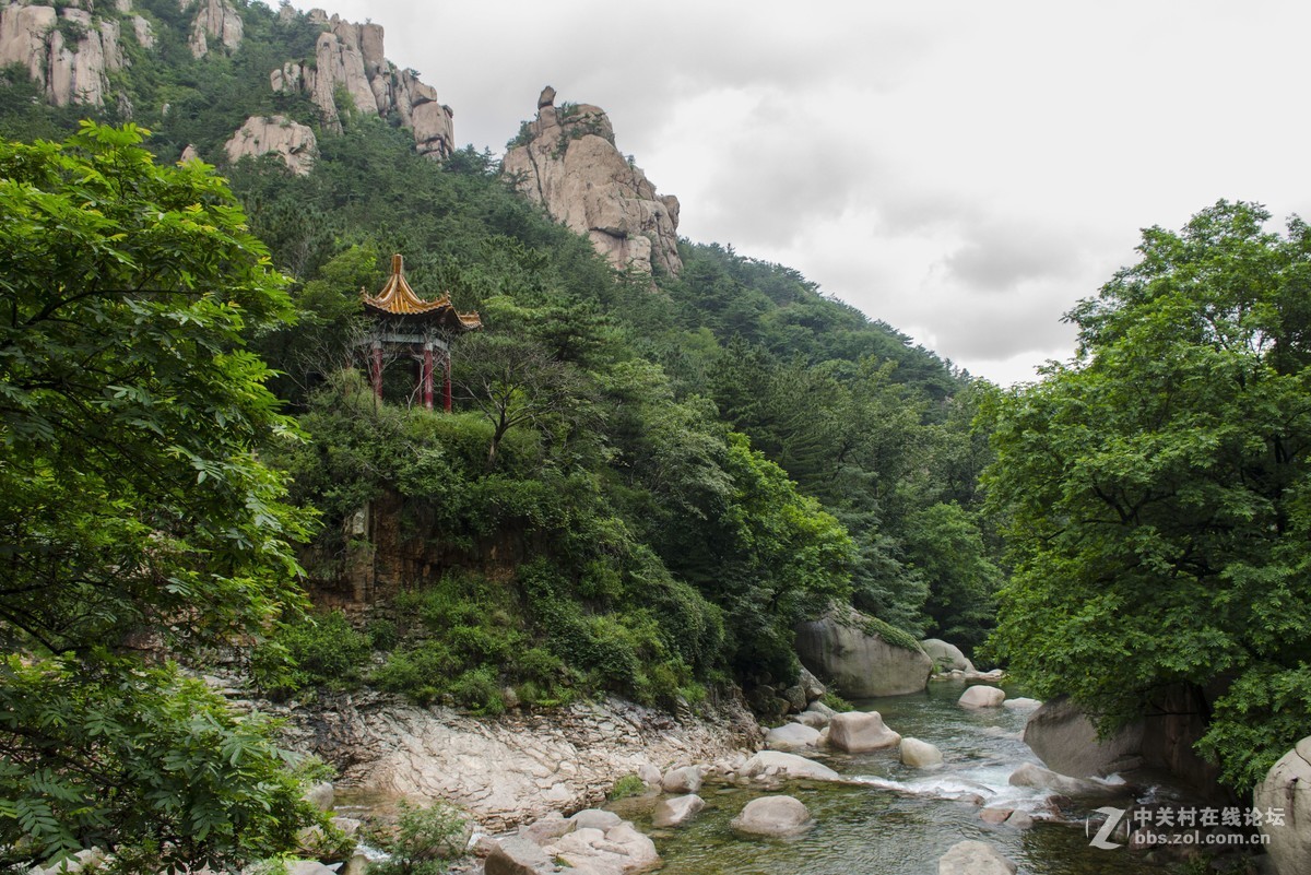 雨後隨拍嶗山北九水景區