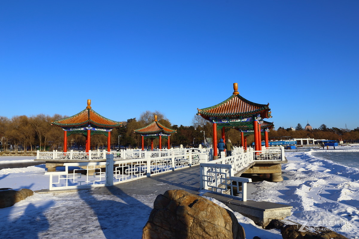 長春南湖冬景