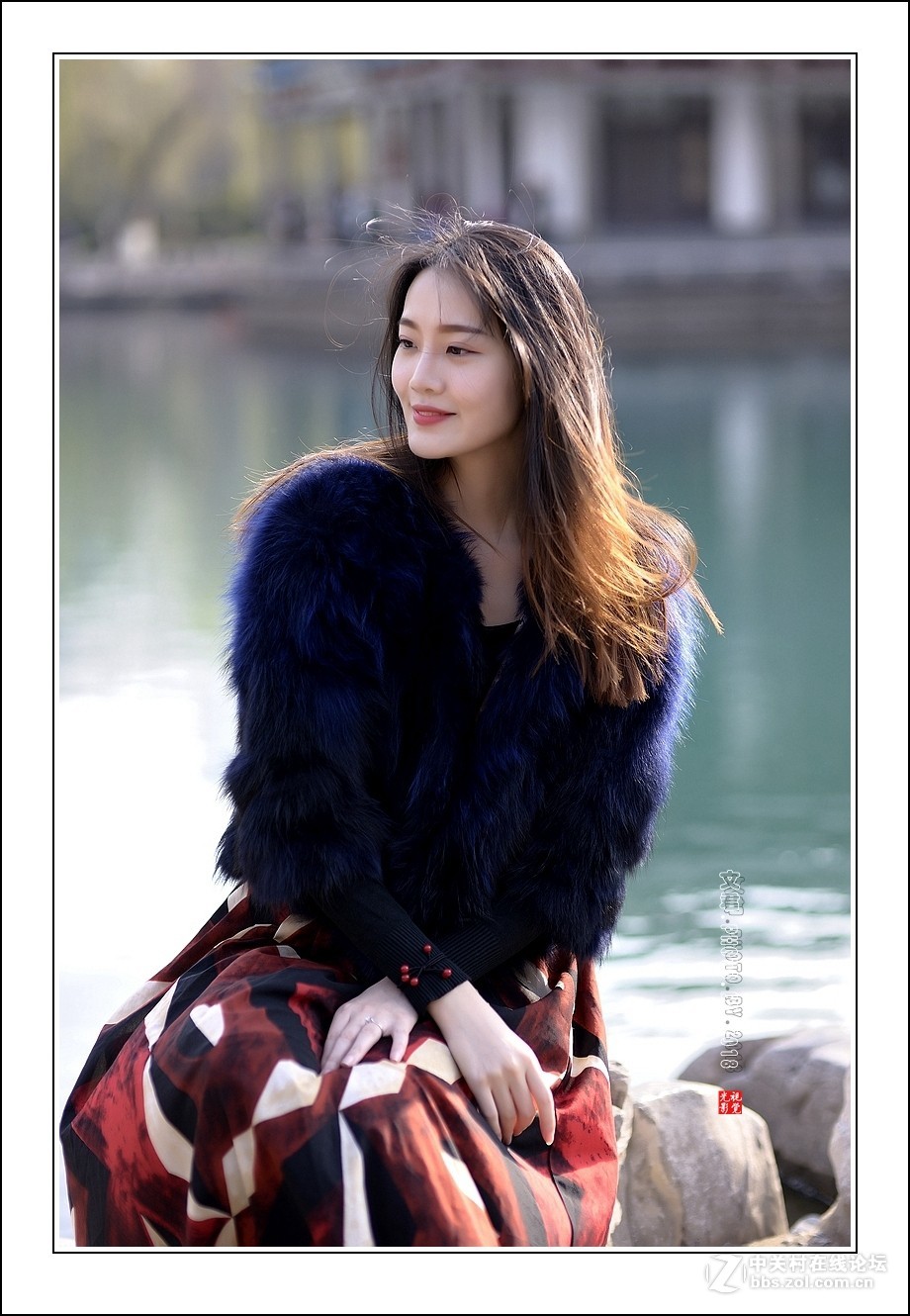 视觉光影五龙潭畔春意浓美女媛媛舞春风4