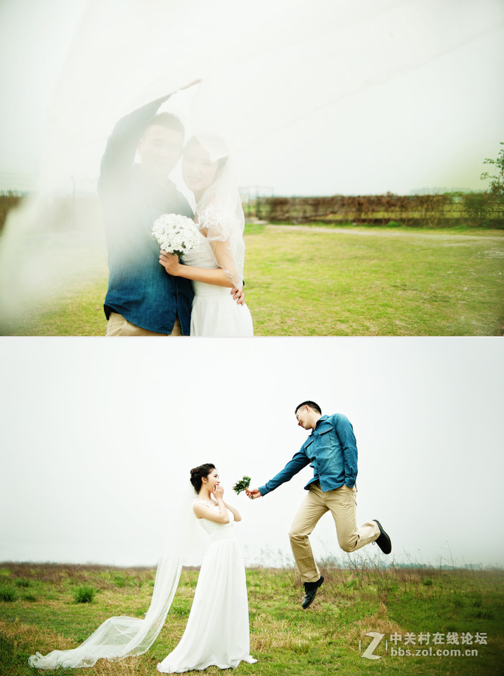 大连海景婚纱那家好——还不是夏天的夏天，阳光很耀眼