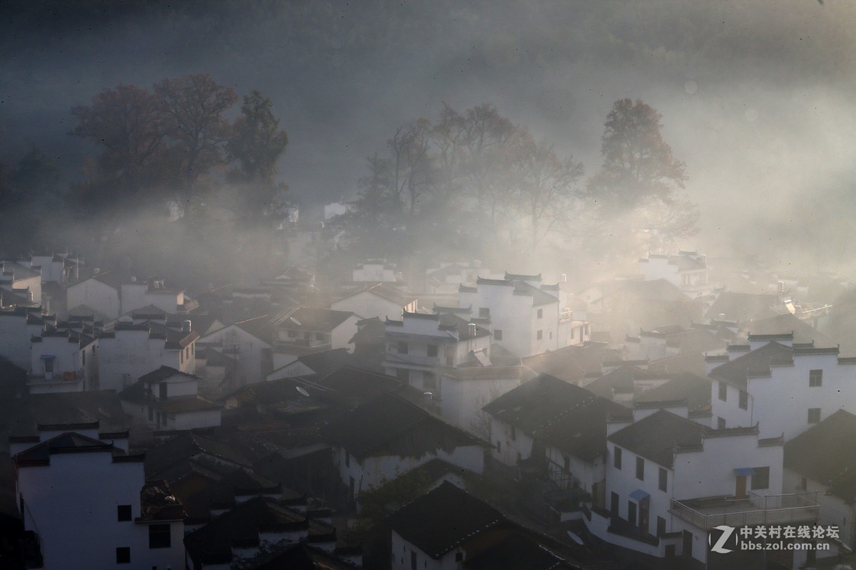 江西省婺源县古坦乡境内程村的风采